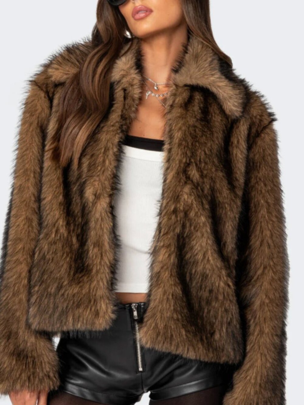 Edikted Fur Jacket